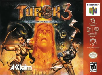 Turok 3 - Shadow of Oblivion (USA) box cover front